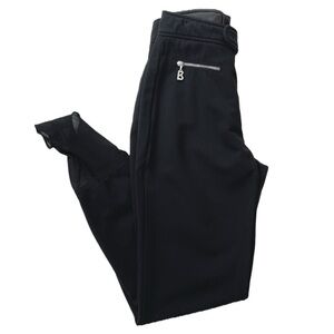Vintage Bogner Stirrup Ski Pants, Black, Size 8